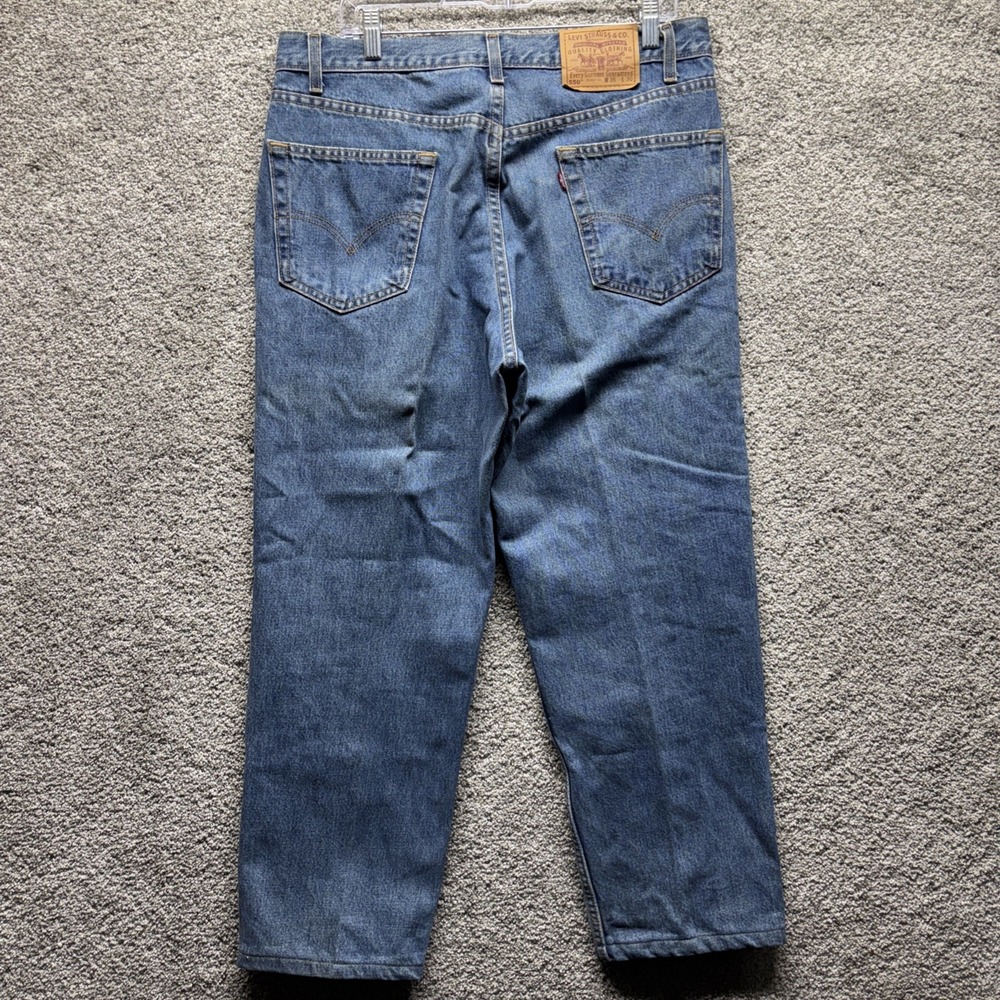 Vintage Levi's 550‎ 90s Jeans Mens 36x30 Made in USA Y2K Relaxed Fit